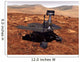 Artists Rendition Mars Rover Wall Decal Design 2