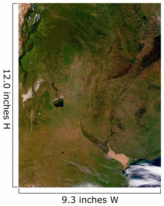 Satellite Argentina Wall Decal