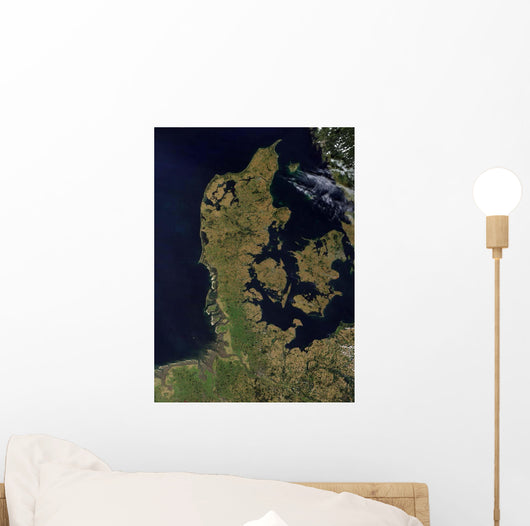 Satellite Denmark Wall Decal