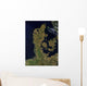 Satellite Denmark Wall Decal
