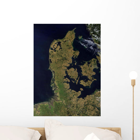 Satellite Denmark Wall Decal
