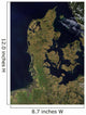 Satellite Denmark Wall Decal
