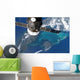 Docked Progress 22 Spacecraft Wall Decal