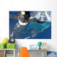 Docked Progress 22 Spacecraft Wall Decal