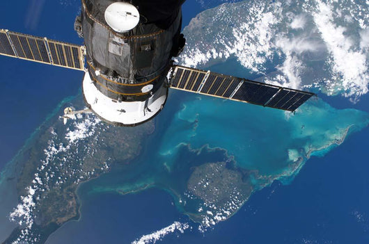 Docked Progress 22 Spacecraft Wall Decal