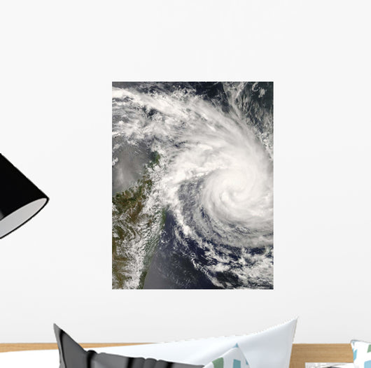Tropical Cyclone Ivan Approaching Wall Decal