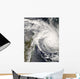 Tropical Cyclone Ivan Approaching Wall Decal