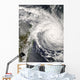 Tropical Cyclone Ivan Approaching Wall Decal