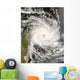 Tropical Cyclone Ivan over Wall Decal