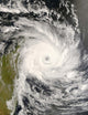 Tropical Cyclone Ivan over Wall Decal