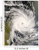 Tropical Cyclone Ivan over Wall Decal