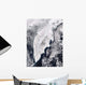Satellite Kamchatka Peninsula Eastern Wall Decal