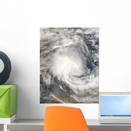 Tropical Cyclone Nicholas Approaching Wall Decal