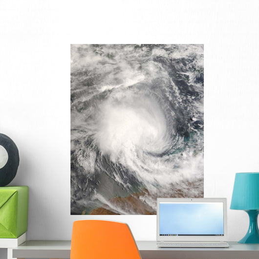 Tropical Cyclone Nicholas Approaching Wall Decal