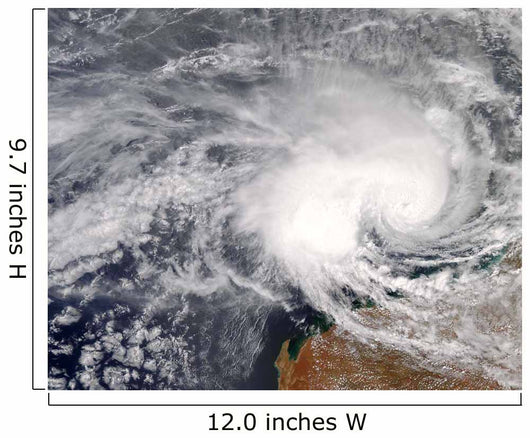 Tropical Cyclone Nicholas off Wall Decal