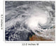 Tropical Cyclone Nicholas off Wall Decal