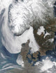 Sea Fog Scandinavia Wall Decal