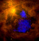 Orion Nebula Infrared Overlaid Wall Decal
