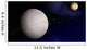 Ring Debris May Orbit Wall Decal