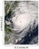 Typhoon Neoguri Approaching China Wall Decal Design 2