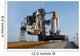 Space Shuttle Discovery Launch Wall Decal Design 4
