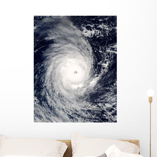 Cyclone Adeline-Juliet Moving West Wall Decal