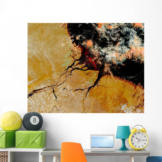 Amazon River Northern Brazil Wall Decal Design 1