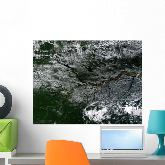 Amazon River Northern Brazil Wall Decal Design 2