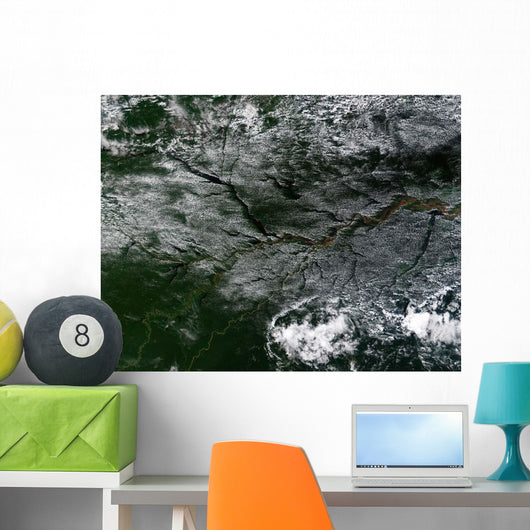 Amazon River Northern Brazil Wall Decal Design 2