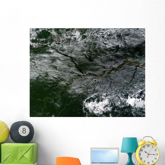 Amazon River Northern Brazil Wall Decal Design 2