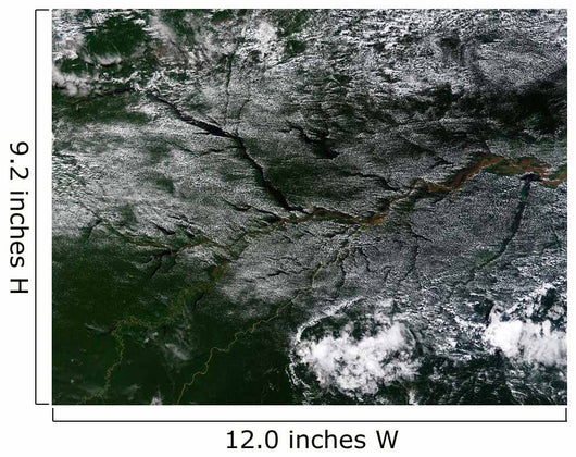 Amazon River Northern Brazil Wall Decal Design 2