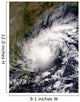 Tropical Cyclone Baaz Wall Decal