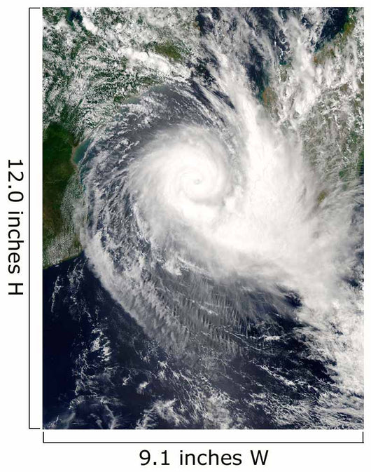 Tropical Cyclone Boloetse Wall Decal