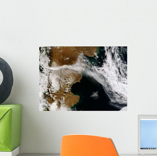 Ash Plume from Eruption Wall Decal