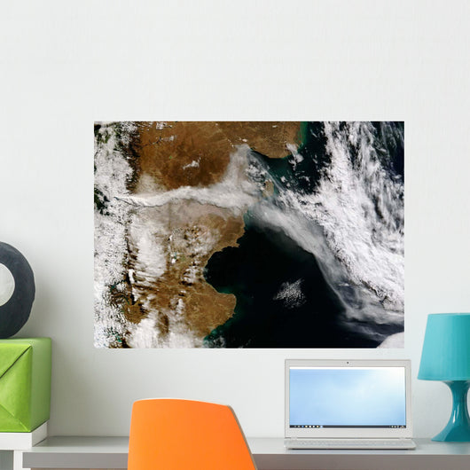 Ash Plume from Eruption Wall Decal