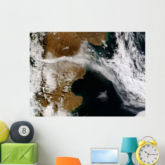 Ash Plume from Eruption Wall Decal