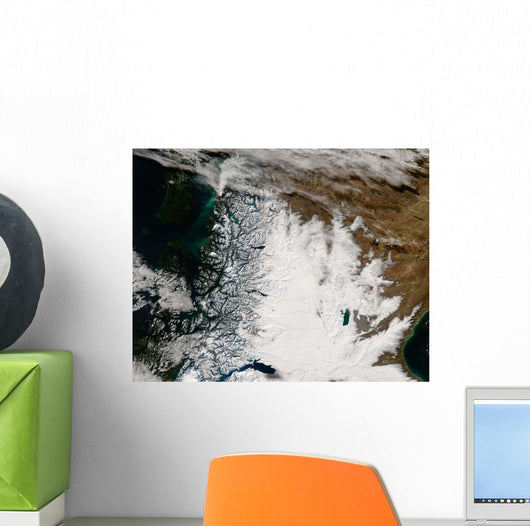 Ash Plume from Chaiten Wall Decal