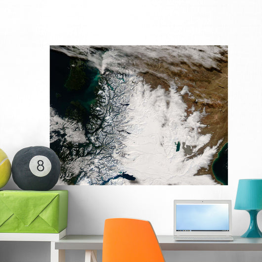 Ash Plume from Chaiten Wall Decal