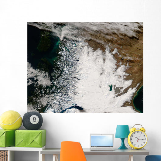 Ash Plume from Chaiten Wall Decal