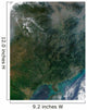 Southeastern China Wall Decal