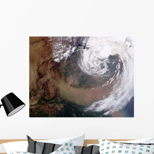 Dust Storm Eastern China Wall Decal