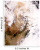 Dust Storm Northern China Wall Decal Design 2