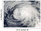 Tropical Storm Ele Central Wall Decal