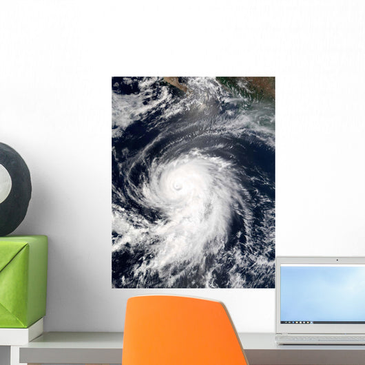 Hurricane Elida Wall Decal Design 2