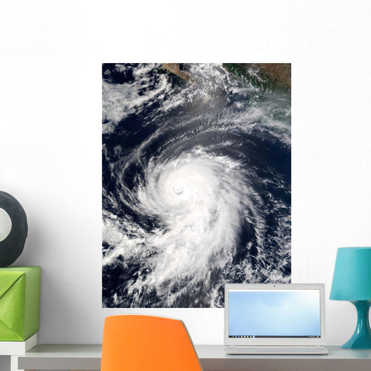 Hurricane Elida Wall Decal Design 2
