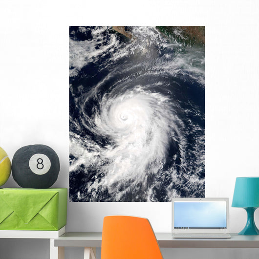 Hurricane Elida Wall Decal Design 2