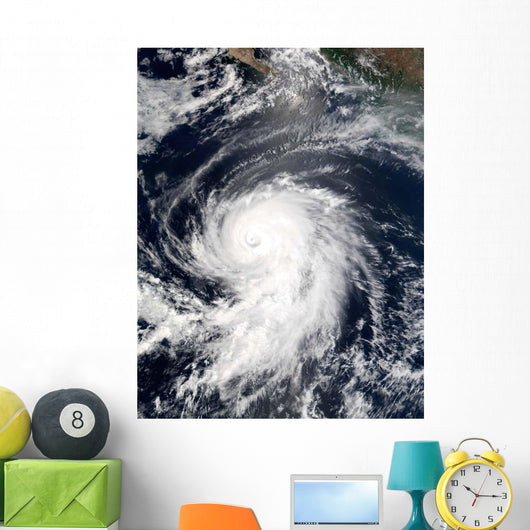Hurricane Elida Wall Decal Design 2