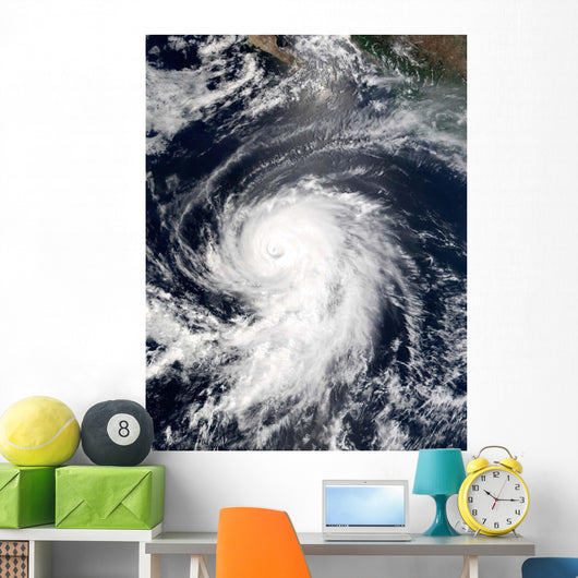 Hurricane Elida Wall Decal Design 2