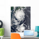Two Typhoon Systems Approaching Wall Decal