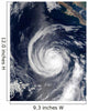 Hurricane Hernan Wall Decal